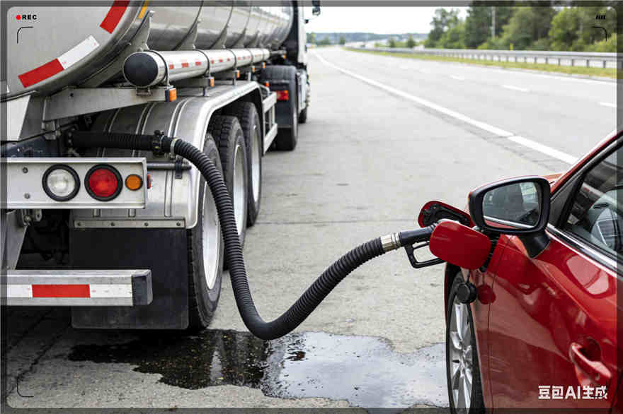 普宁汽车救援送水案例